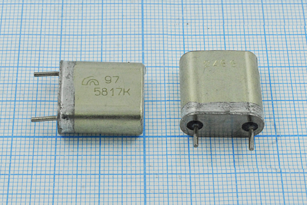 5817 \HC6U\\\\БА\1Г --- Кварцевые резонаторы (пьезокерамические, диэлектрические, ПАВ (SAW), резонаторы из других пьезоматериалов)