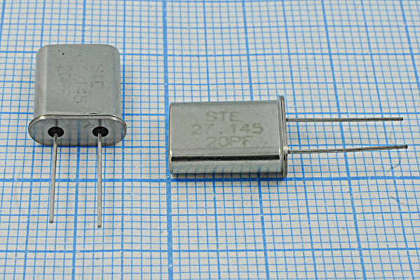 27145 \HC49U\20\ 30\\49U[STE]\1Г (STE20PF) --- Кварцевые резонаторы (пьезокерамические, диэлектрические, ПАВ (SAW), резонаторы из других пьезоматериалов)