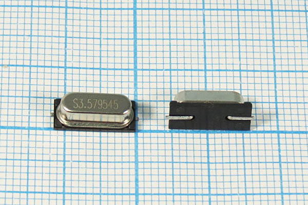 3579,545 \SMD49S4\20\ 30\\\1Г (S) --- Кварцевые резонаторы (пьезокерамические, диэлектрические, ПАВ (SAW), резонаторы из других пьезоматериалов)