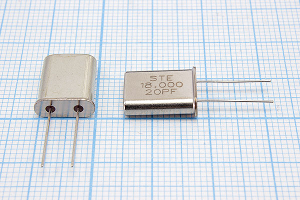 18000 \HC49U\20\ 30\\49U[STE]\1Г (STE20PF) --- Кварцевые резонаторы (пьезокерамические, диэлектрические, ПАВ (SAW), резонаторы из других пьезоматериалов)