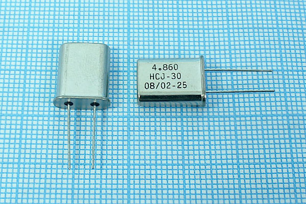 4860 \HC49U\30\ 10\ 10/-20~70C\S[HC49U]\1Г (HCJ30) --- Кварцевые резонаторы (пьезокерамические, диэлектрические, ПАВ (SAW), резонаторы из других пьезоматериалов)