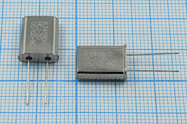 6745,8 \HC49U\20\ 30\ 30/-20~70C\S[HC49U]\1Г (HCJ2 --- Кварцевые резонаторы (пьезокерамические, диэлектрические, ПАВ (SAW), резонаторы из других пьезоматериалов)