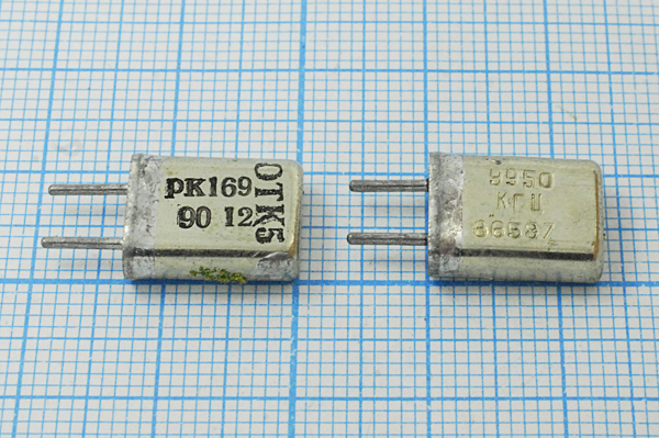 9950 \HC25U\\\\РК169МА\1Г --- Кварцевые резонаторы (пьезокерамические, диэлектрические, ПАВ (SAW), резонаторы из других пьезоматериалов)