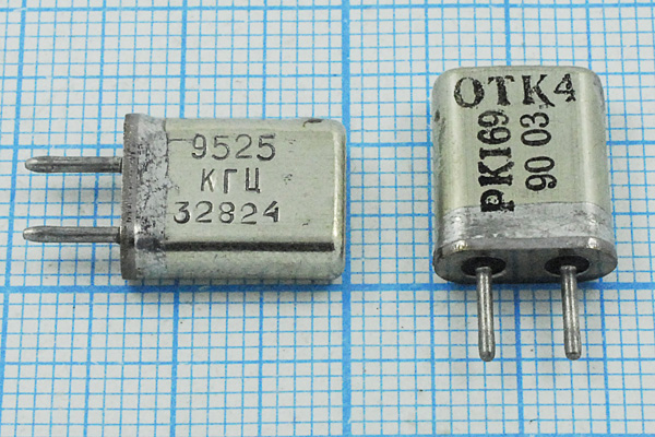 9525,2 \HC25U\\ 20\ 30/-30~60C\РК169МА-7БС\1Г --- Кварцевые резонаторы (пьезокерамические, диэлектрические, ПАВ (SAW), резонаторы из других пьезоматериалов)
