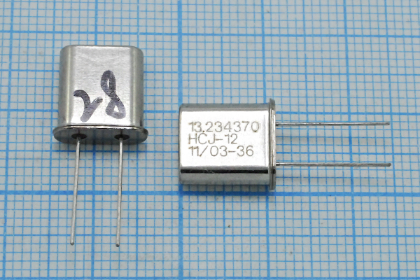 13234,37 \HC49U2\12\ 10\ 20/-20~70C\S11\1Г (HCJ-12 --- Кварцевые резонаторы (пьезокерамические, диэлектрические, ПАВ (SAW), резонаторы из других пьезоматериалов)