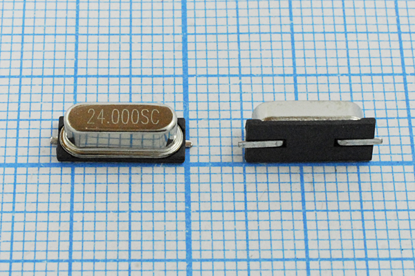 24000 \SMD49S4\18\ 25\ 30/-10~70C\\1Г --- Кварцевые резонаторы (пьезокерамические, диэлектрические, ПАВ (SAW), резонаторы из других пьезоматериалов)