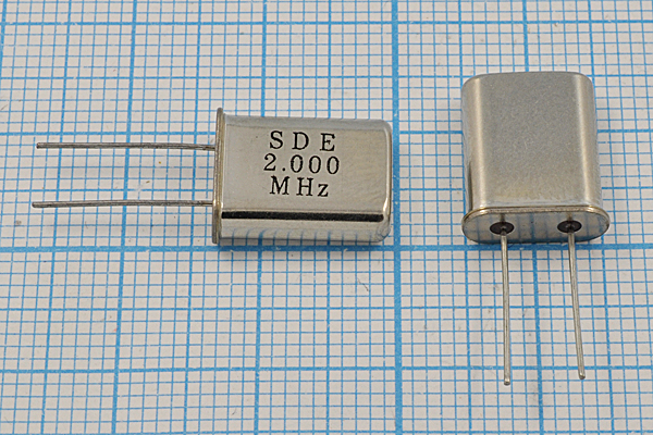 2000 \HC49U\S\  \\49U[SDE]\1Г (SDE) --- Кварцевые резонаторы (пьезокерамические, диэлектрические, ПАВ (SAW), резонаторы из других пьезоматериалов)