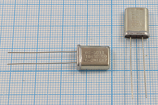 18432 \HC18U\S\\\RS-3011\1Г (RS-3011 K-0MGX) --- Кварцевые резонаторы (пьезокерамические, диэлектрические, ПАВ (SAW), резонаторы из других пьезоматериалов)