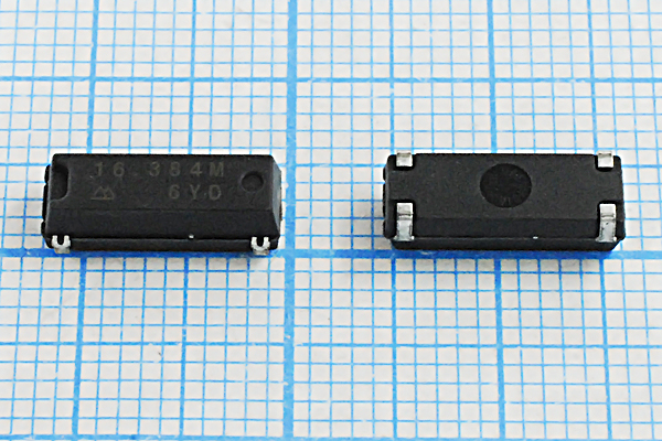 16384 \SMD12545P4\\\\\1Г (6YD) --- Кварцевые резонаторы (пьезокерамические, диэлектрические, ПАВ (SAW), резонаторы из других пьезоматериалов)