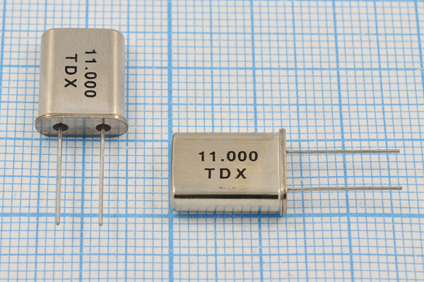 11000 \HC49U\30\\\\1Г (TDX) --- Кварцевые резонаторы (пьезокерамические, диэлектрические, ПАВ (SAW), резонаторы из других пьезоматериалов)