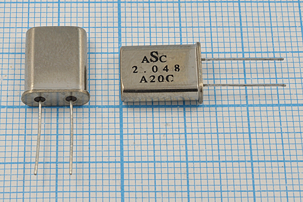 2048 \HC49U\20\\\\1Г (ASC) --- Кварцевые резонаторы (пьезокерамические, диэлектрические, ПАВ (SAW), резонаторы из других пьезоматериалов)