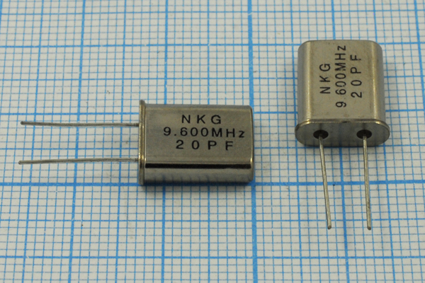9600 \HC49U\20\\\\1Г (NKG20PF) --- Кварцевые резонаторы (пьезокерамические, диэлектрические, ПАВ (SAW), резонаторы из других пьезоматериалов)