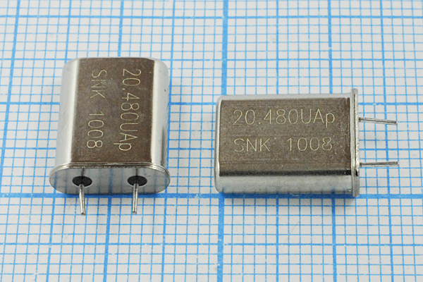 20480 \HC49U\22\ 30\ 30/-10~70C\\1Г 5мм --- Кварцевые резонаторы (пьезокерамические, диэлектрические, ПАВ (SAW), резонаторы из других пьезоматериалов)