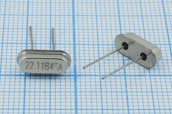 22118,4 \HC49S3\20\ 30\ 50/0~70C\\1Г (22.1184SA) --- Кварцевые резонаторы (пьезокерамические, диэлектрические, ПАВ (SAW), резонаторы из других пьезоматериалов)