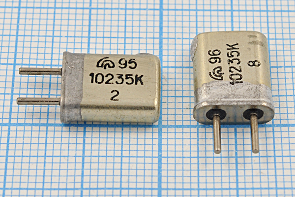 10235 \HC25U\\\\МА\1Г (10235К) --- Кварцевые резонаторы (пьезокерамические, диэлектрические, ПАВ (SAW), резонаторы из других пьезоматериалов)