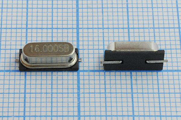 16000 \SMD49S4\20\ 30\ 30/-20~70C\\1Г --- Кварцевые резонаторы (пьезокерамические, диэлектрические, ПАВ (SAW), резонаторы из других пьезоматериалов)