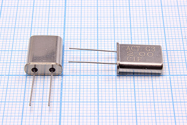 2000 \HC49U\20\ 40\\GO[ACTHC49U]\1Г (ACT 2.00) --- Кварцевые резонаторы (пьезокерамические, диэлектрические, ПАВ (SAW), резонаторы из других пьезоматериалов)