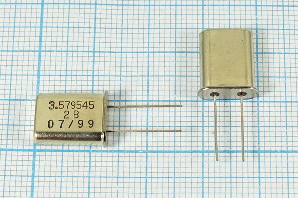 3579,545 \HC49U\16\\\\1Г (2B) --- Кварцевые резонаторы (пьезокерамические, диэлектрические, ПАВ (SAW), резонаторы из других пьезоматериалов)