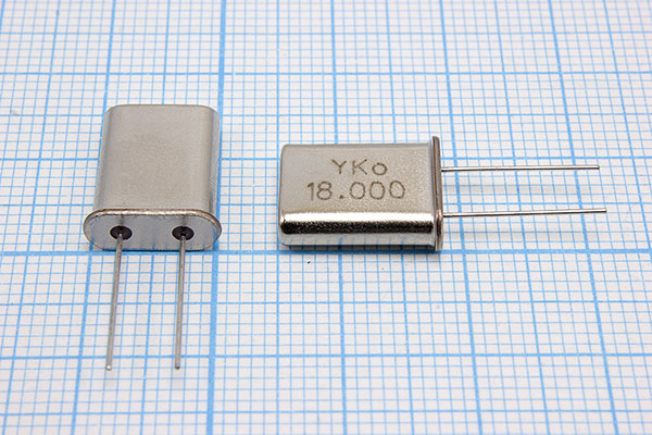 18000 \HC49U\16\\\\1Г (YKo) --- Кварцевые резонаторы (пьезокерамические, диэлектрические, ПАВ (SAW), резонаторы из других пьезоматериалов)