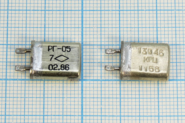 13046 \МВ\\ 15\ 50/-60~85C\РГ05МВ-14ЕТ\1Г --- Кварцевые резонаторы (пьезокерамические, диэлектрические, ПАВ (SAW), резонаторы из других пьезоматериалов)