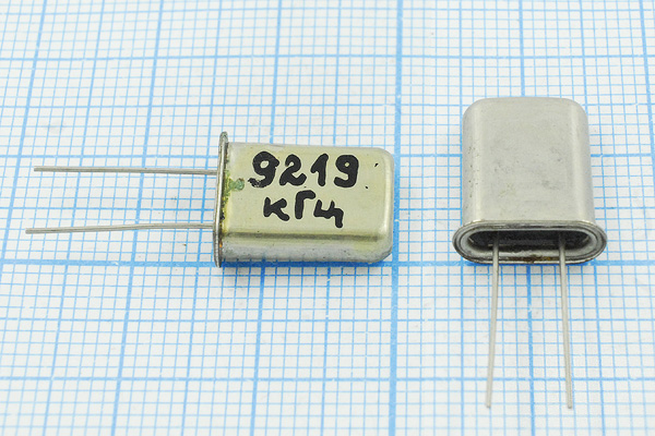 9219 \HC43U\S\\\МД\ХСР 1Г --- Кварцевые резонаторы (пьезокерамические, диэлектрические, ПАВ (SAW), резонаторы из других пьезоматериалов)