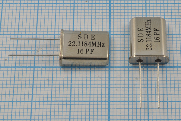 22118,4 \HC49U\16\ 30\\49U[SDE]\1Г (SDE16PF) --- Кварцевые резонаторы (пьезокерамические, диэлектрические, ПАВ (SAW), резонаторы из других пьезоматериалов)