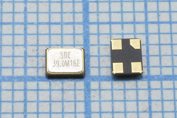 39000 \SMD03225C4\16\ 10\ 30/-40~85C\SMD3225\1Г --- Кварцевые резонаторы (пьезокерамические, диэлектрические, ПАВ (SAW), резонаторы из других пьезоматериалов)