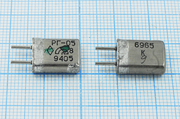 6965 \HC25U\S\\\РГ05МА\1Г --- Кварцевые резонаторы (пьезокерамические, диэлектрические, ПАВ (SAW), резонаторы из других пьезоматериалов)