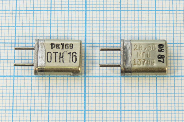 28588,2 \HC25U\\ 20\ 30/-30~60C\РК169МА-7БС\3Г --- Кварцевые резонаторы (пьезокерамические, диэлектрические, ПАВ (SAW), резонаторы из других пьезоматериалов)