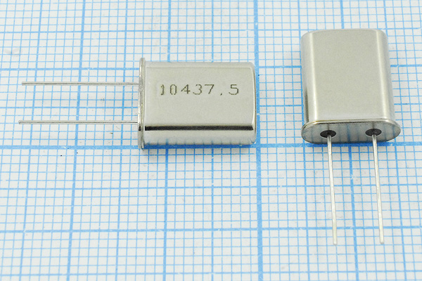 10437,5 \HC49U\\\\РК374МД\1Г --- Кварцевые резонаторы (пьезокерамические, диэлектрические, ПАВ (SAW), резонаторы из других пьезоматериалов)