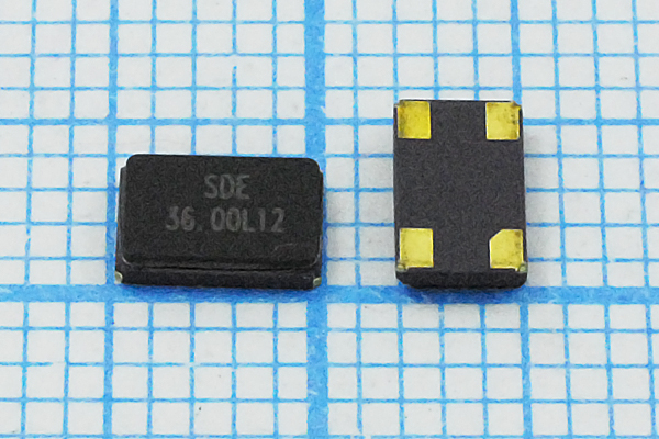 36000 \SMD05032C4\12\ 10\ 30/-40~85C\SMG0503(4P)\1 --- Кварцевые резонаторы (пьезокерамические, диэлектрические, ПАВ (SAW), резонаторы из других пьезоматериалов)