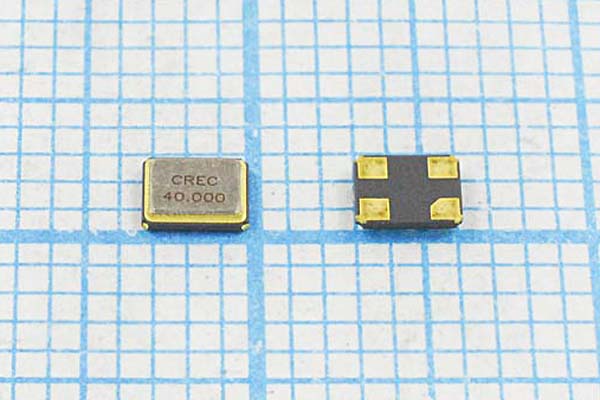 40000 \SMD03225C4\ 8\ 10\ 20/-30~80C\XMD\1Г CREC --- Кварцевые резонаторы (пьезокерамические, диэлектрические, ПАВ (SAW), резонаторы из других пьезоматериалов)