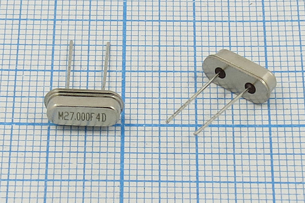 27000 \HC49S3\20\ 27\\HC49S[MEC]\1Г (разная) --- Кварцевые резонаторы (пьезокерамические, диэлектрические, ПАВ (SAW), резонаторы из других пьезоматериалов)