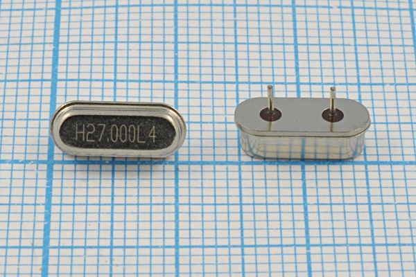27000 \HC49S3\20\ 21\\\1Г 3мм (H27.000) --- Кварцевые резонаторы (пьезокерамические, диэлектрические, ПАВ (SAW), резонаторы из других пьезоматериалов)
