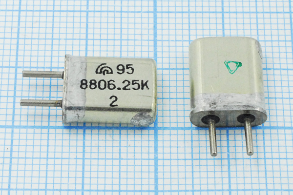 8806,25 \HC25U\\\\МА\1Г (8806.25К) --- Кварцевые резонаторы (пьезокерамические, диэлектрические, ПАВ (SAW), резонаторы из других пьезоматериалов)