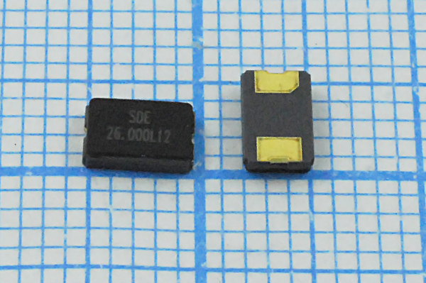 26000 \SMD05032C2\12\ 10\ 30/-40~85C\SMG0503(2P)\1 --- Кварцевые резонаторы (пьезокерамические, диэлектрические, ПАВ (SAW), резонаторы из других пьезоматериалов)