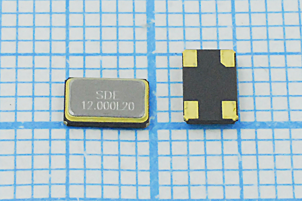 12000 \SMD05032C4\20\ 10\ 30/-40~85C\SMD0503(4P)\1 --- Кварцевые резонаторы (пьезокерамические, диэлектрические, ПАВ (SAW), резонаторы из других пьезоматериалов)