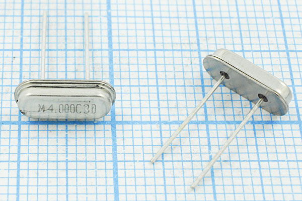 4000 \HC49S2\32\ 27\\HC49SS[MEC]\1Г (M4.000C3D) --- Кварцевые резонаторы (пьезокерамические, диэлектрические, ПАВ (SAW), резонаторы из других пьезоматериалов)