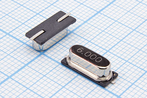6000 \SMD49S4\16\\\HC-49US-SMD\1Г (6.000) --- Кварцевые резонаторы (пьезокерамические, диэлектрические, ПАВ (SAW), резонаторы из других пьезоматериалов)