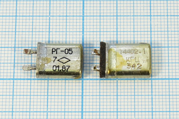 14402,1 \МВ\\\\РГ05МВ\1Г --- Кварцевые резонаторы (пьезокерамические, диэлектрические, ПАВ (SAW), резонаторы из других пьезоматериалов)