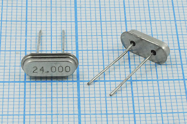 24000 \HC49S2\18\ 20\ 50/-40~85C\\1Г (24.000) --- Кварцевые резонаторы (пьезокерамические, диэлектрические, ПАВ (SAW), резонаторы из других пьезоматериалов)
