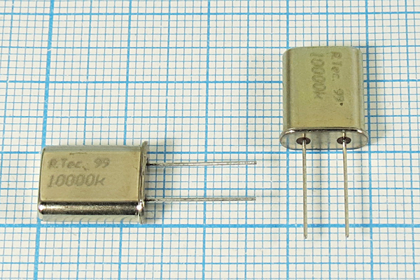 10000 \HC49U\S\ \\РК374МД\1Г (R.Tec) --- Кварцевые резонаторы (пьезокерамические, диэлектрические, ПАВ (SAW), резонаторы из других пьезоматериалов)