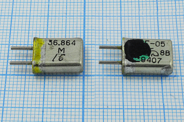 36864 \HC25U\S\\\РГ05МА\3Г --- Кварцевые резонаторы (пьезокерамические, диэлектрические, ПАВ (SAW), резонаторы из других пьезоматериалов)