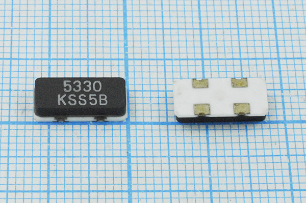 5330 \SMD12055C4\\\/-40~150C\CX1255GA\1Г (KSS5B) --- Кварцевые резонаторы (пьезокерамические, диэлектрические, ПАВ (SAW), резонаторы из других пьезоматериалов)