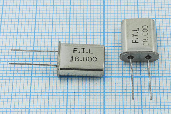 18000 \HC49U\S\\\\1Г (FIL) --- Кварцевые резонаторы (пьезокерамические, диэлектрические, ПАВ (SAW), резонаторы из других пьезоматериалов)