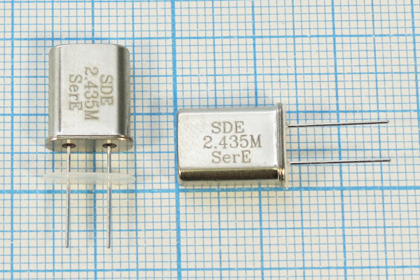 2435 \HC49U\S\ 10\ 50/-20~70C\49U[SDE]\1Г +IS --- Кварцевые резонаторы (пьезокерамические, диэлектрические, ПАВ (SAW), резонаторы из других пьезоматериалов)