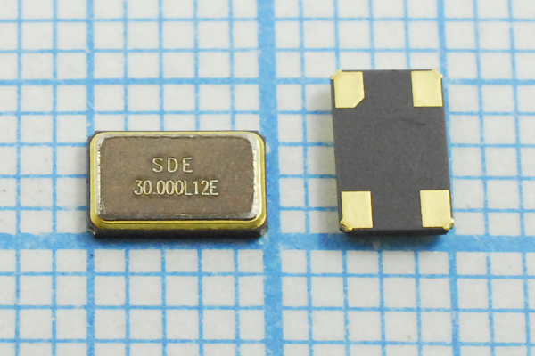 30000 \SMD05032C4\12\ 10\ 15/-40~85C\SMD0503(4P)\1 --- Кварцевые резонаторы (пьезокерамические, диэлектрические, ПАВ (SAW), резонаторы из других пьезоматериалов)