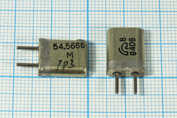 54566,6 \HC25U\\\\МА\5Г (54.5666 М) --- Кварцевые резонаторы (пьезокерамические, диэлектрические, ПАВ (SAW), резонаторы из других пьезоматериалов)