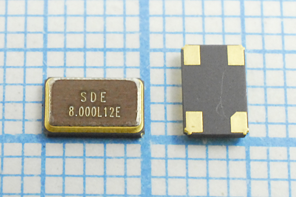8000 \SMD05032C4\12\ 10\ 30/-40~85C\SMD0503(4P)\1Г --- Кварцевые резонаторы (пьезокерамические, диэлектрические, ПАВ (SAW), резонаторы из других пьезоматериалов)