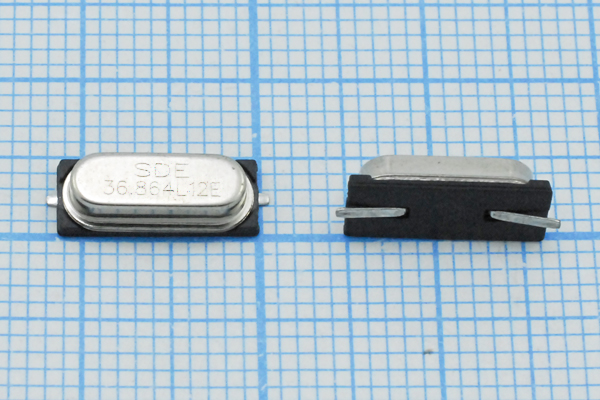 36864 \SMD49S3\12\ 10\ 30/-40~85C\49S2-SMD\1Г --- Кварцевые резонаторы (пьезокерамические, диэлектрические, ПАВ (SAW), резонаторы из других пьезоматериалов)